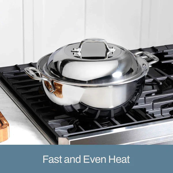 All-Clad 4500 | 5.5-Quart Dutch Oven with Domed Lid
