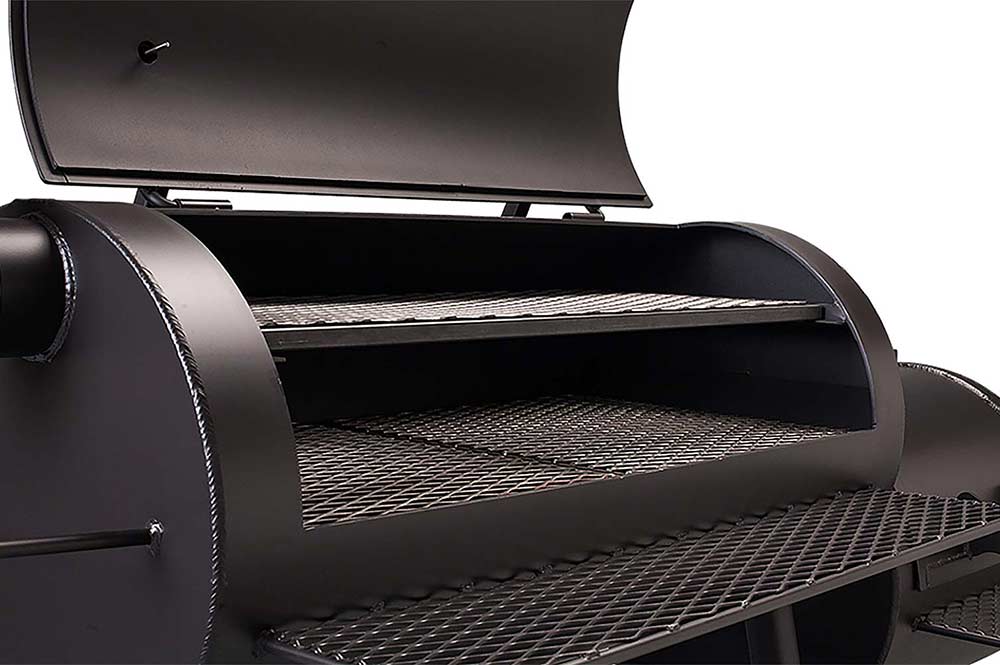 Yoder A41676 Loaded Wichita + Second Shelf + Counter weight + Dual Temperature Gauges + Heat