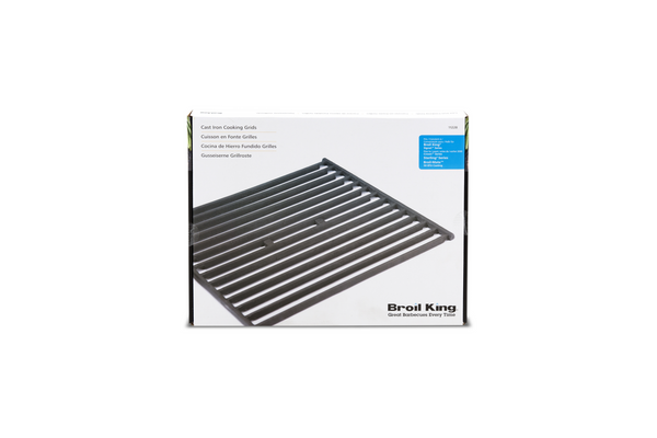 Broil King 11228 COOKING GRID - SIGNET/CROWN - CAST IRON - 2 PC
