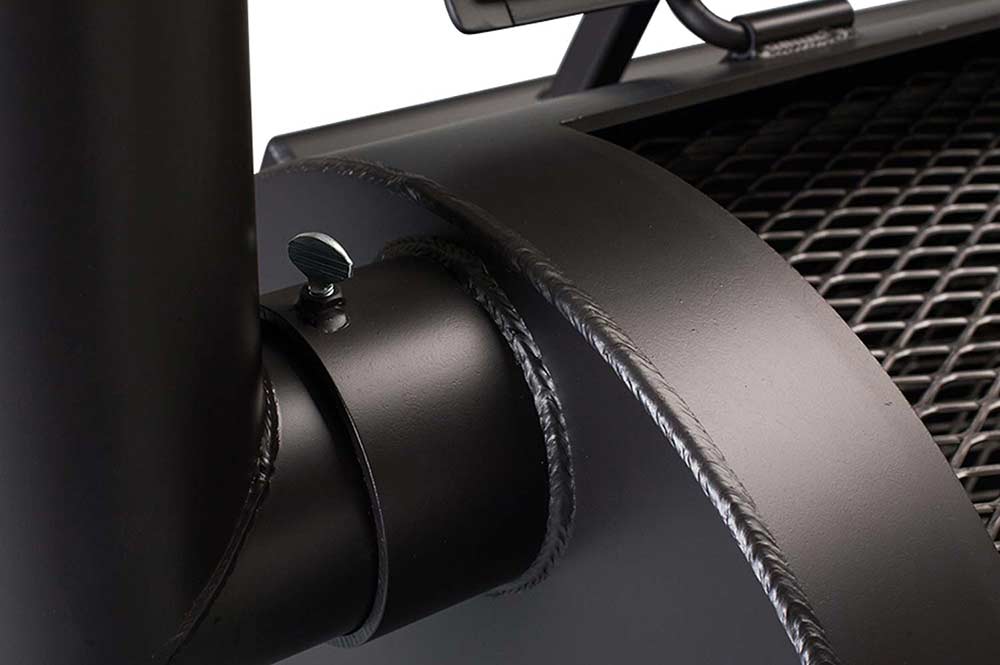 Yoder A41676 Loaded Wichita + Second Shelf + Counter weight + Dual Temperature Gauges + Heat