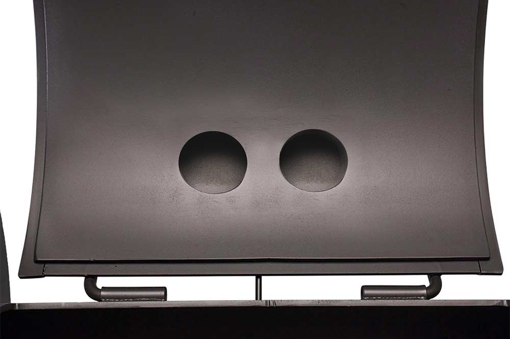 Yoder A41676 Loaded Wichita + Second Shelf + Counter weight + Dual Temperature Gauges + Heat