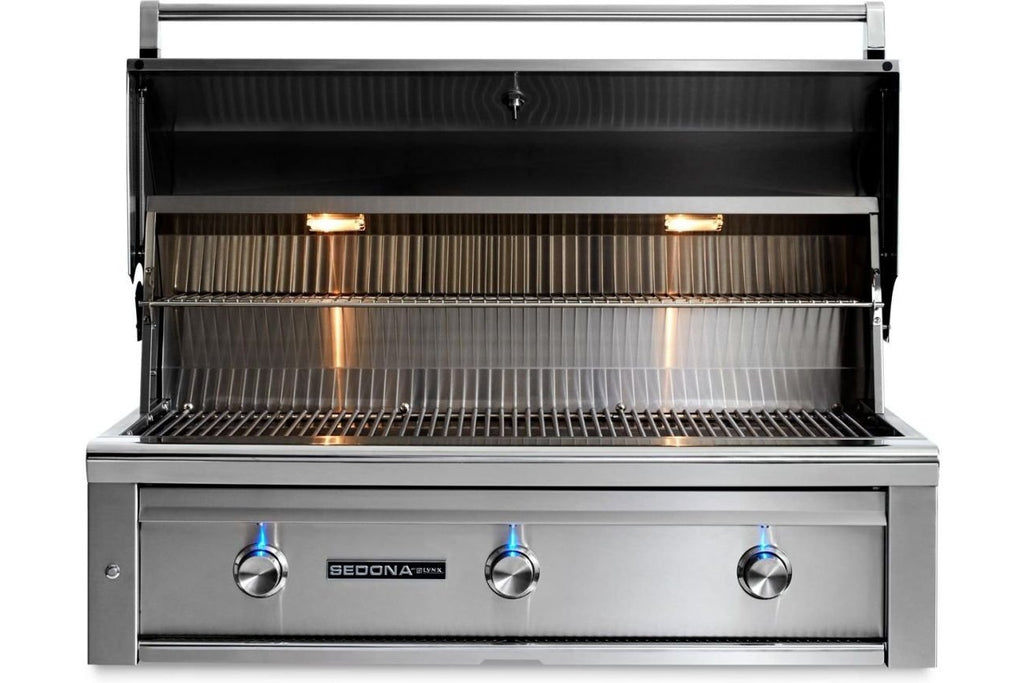 Sedona  L700PS-LP L700 42"Built In Grill with 1 ProSear1 Burner, 2 SS Tube Burner