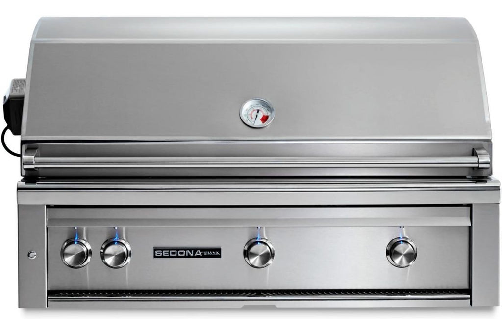 Sedona  L700PSR-LP L700 42"Built In Grill with Rotisserie, 1 ProSear1 Burner, 2 SS Tube Burner