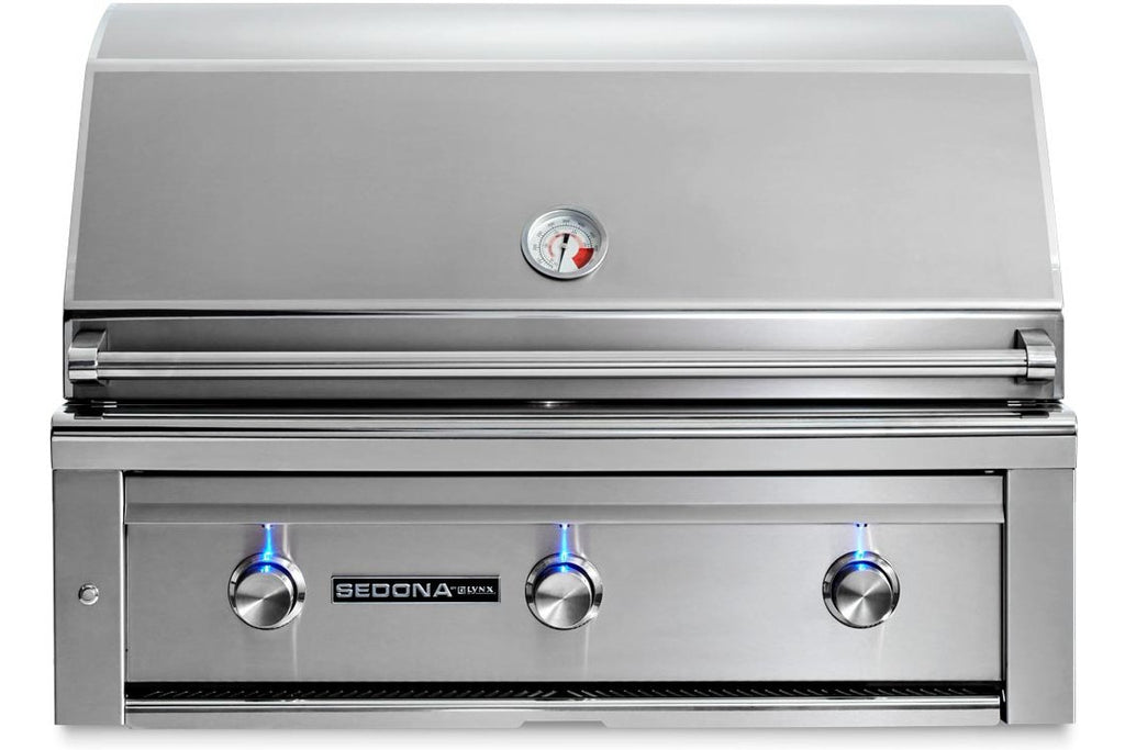 Sedona L600PS-LP L600 36"Built In Grill with 1 ProSear1 Burner, 2 SS Tube Burner