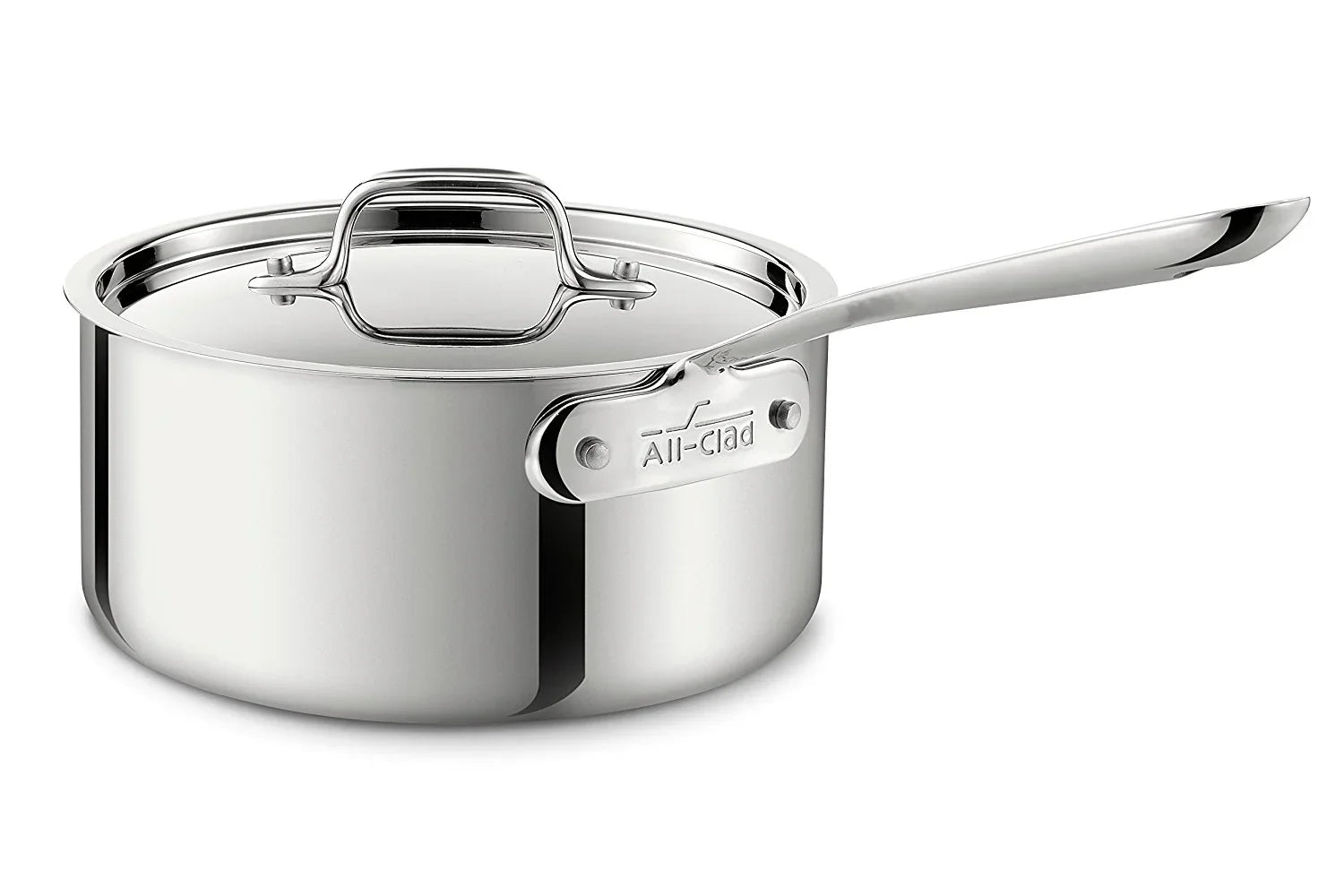 All-Clad 4203 | Cookware | Straight Sided Saucepan 3 Qt