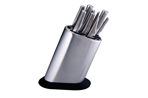 GLOBAL 11 Slot Stainless Steel Knife Block | 71G8311P
