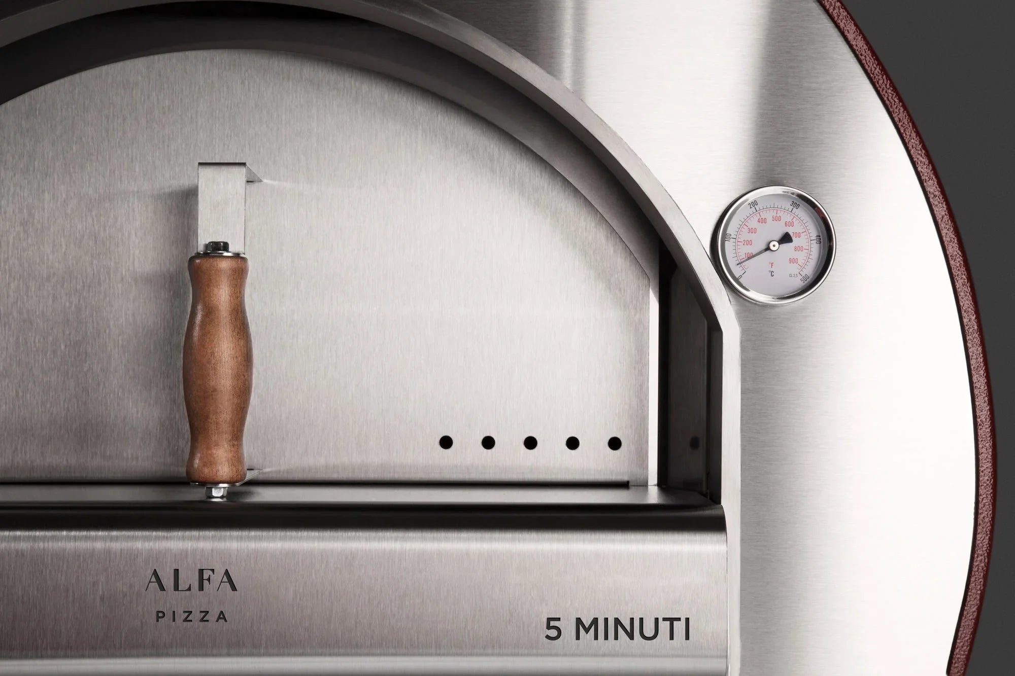 Alfa FX5MIN-LRAM-T | 5 MINUTI COPPER | Wood & Charcoal Oven