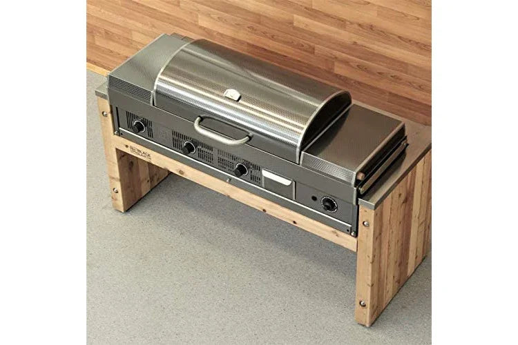 Black Earth M83-2510 | Built-In Cedar Island Stand | Black Earth Grills