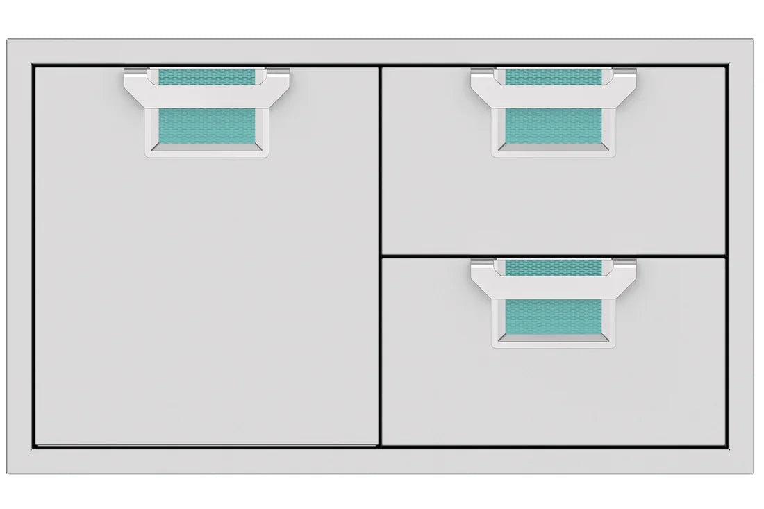 Aspire AESDR36 | Access Door Double Drawer Combo Unit