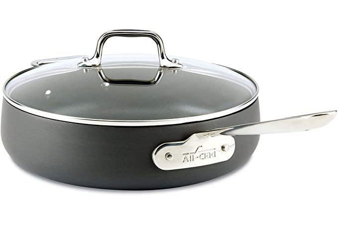 All-Clad E1003364 4qt Saute pan w/lid