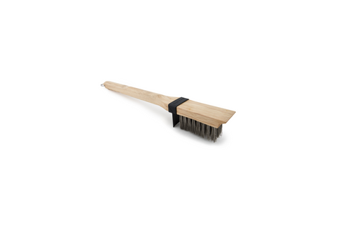 Broil King 65229 GRILL BRUSH - WOOD - HEAVY/LONG SS BRISTLES