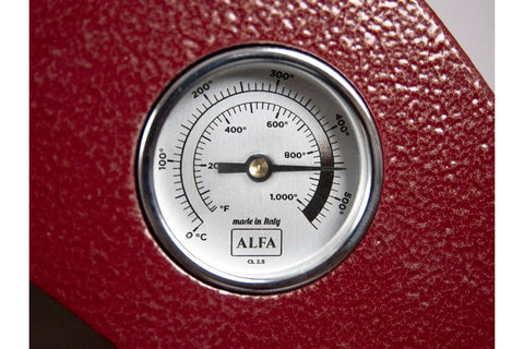 Alfa Ovens FXMD-PT-GGRA-U PORTABLE GAS LP ONLY - ANTIQUE RED