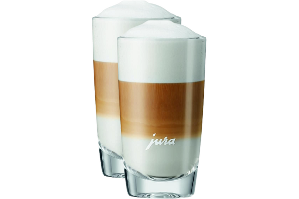 Jura 71473 Latte Macchiato Glasses without saucer – (Set of 2)