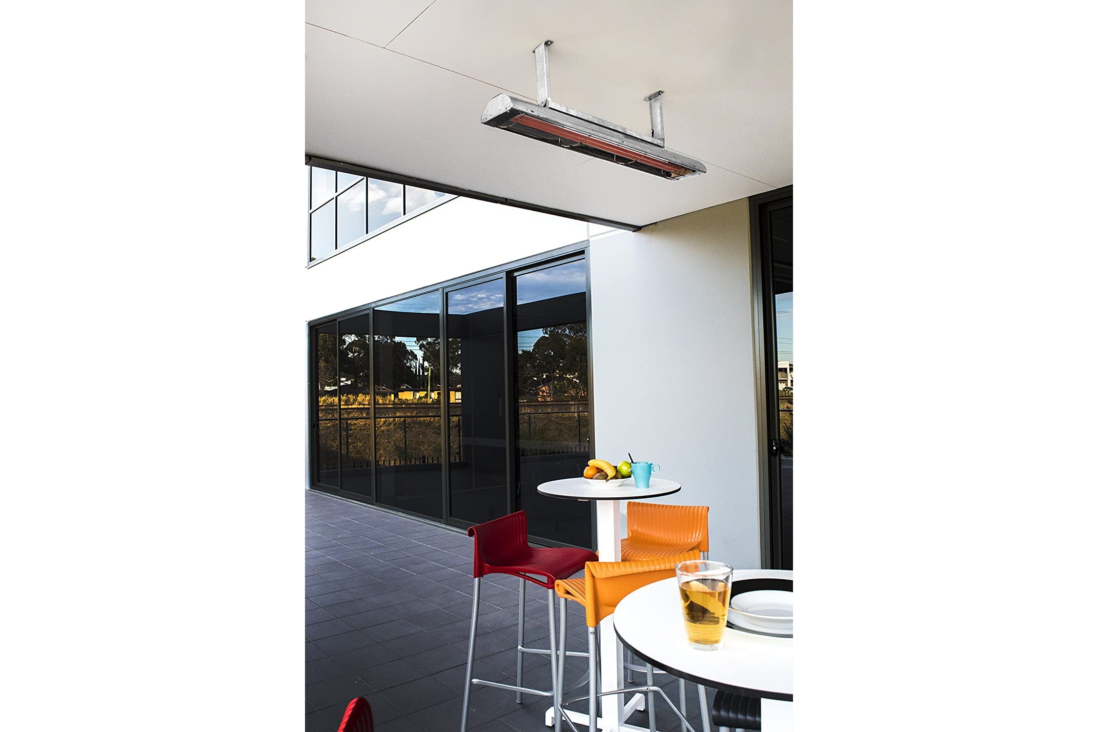 BROMIC Cobalt Electric Silver Heater