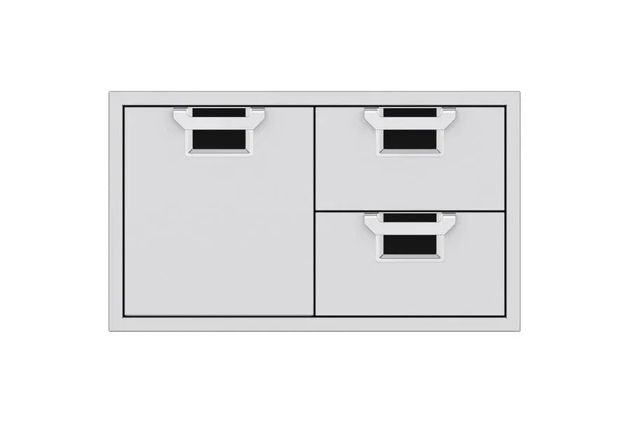 Aspire AESDR36 | Access Door Double Drawer Combo Unit