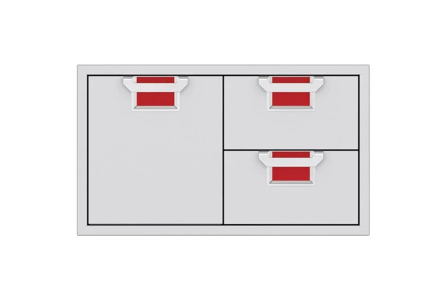 Aspire AESDR36 | Access Door Double Drawer Combo Unit