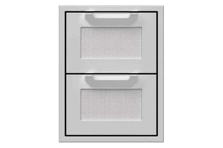 Hestan AGDR16 | Outdoor Double Storage Drawers