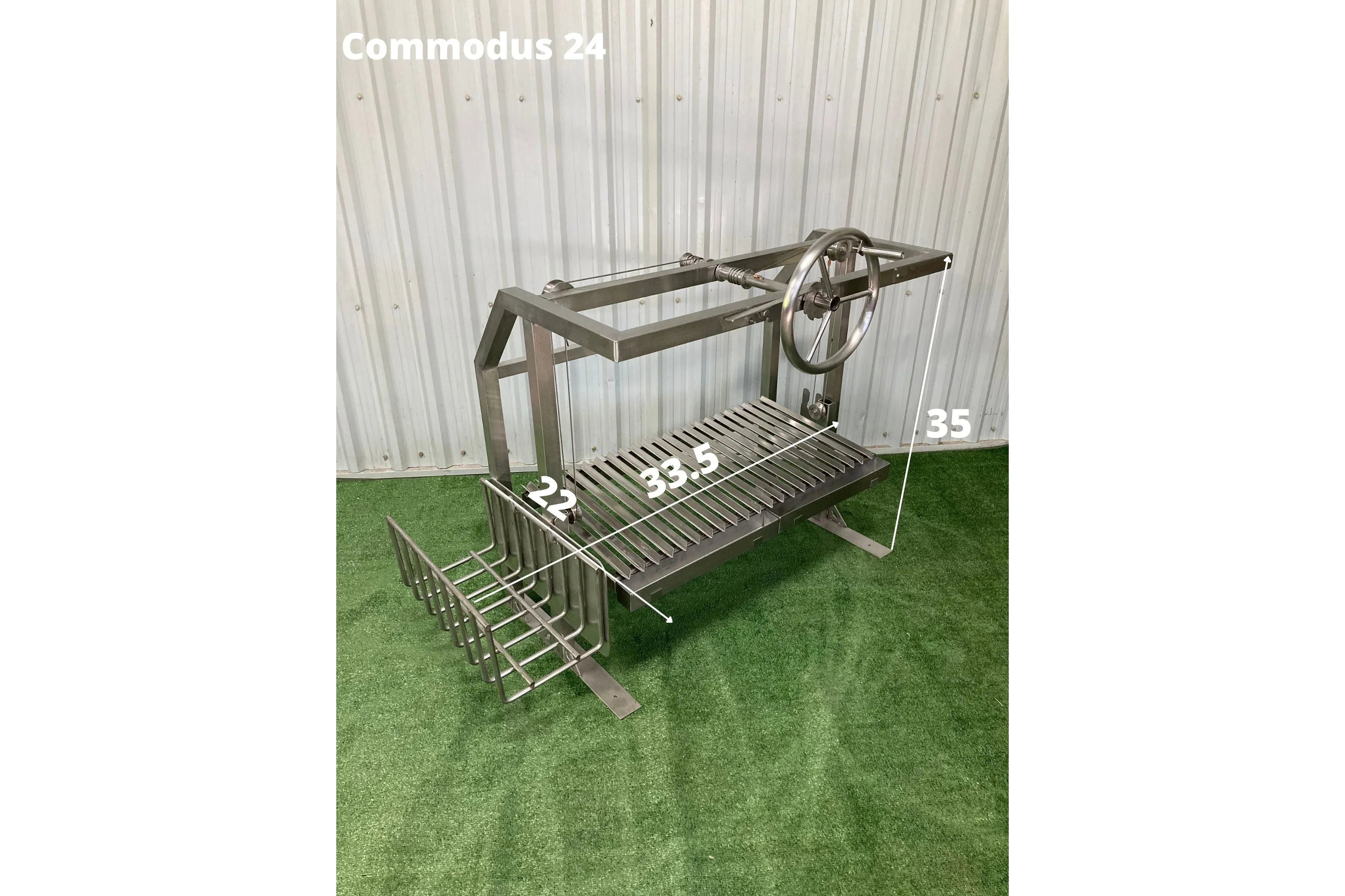 Charcoal chariots COMMODUS24 | CHARIOT GRILL COMMODUS