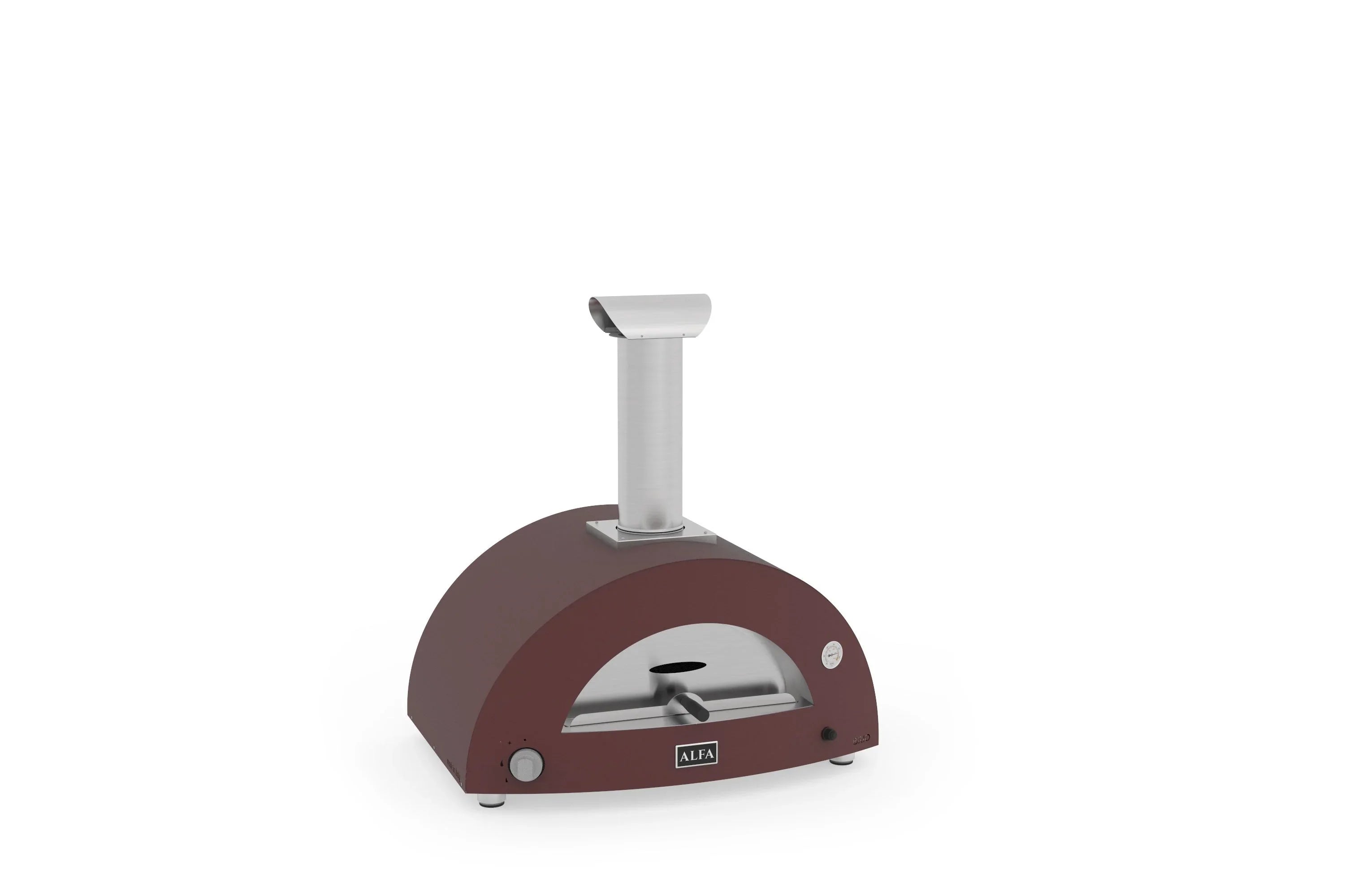 Alfa FXBRIO-GROA-U | BRIO GAS ANTIQUE RED - TOP Pizza Oven