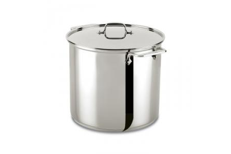 All-Clad  E9076474 All Clad 16 QT Stainless Steel Stock Pot & Lid