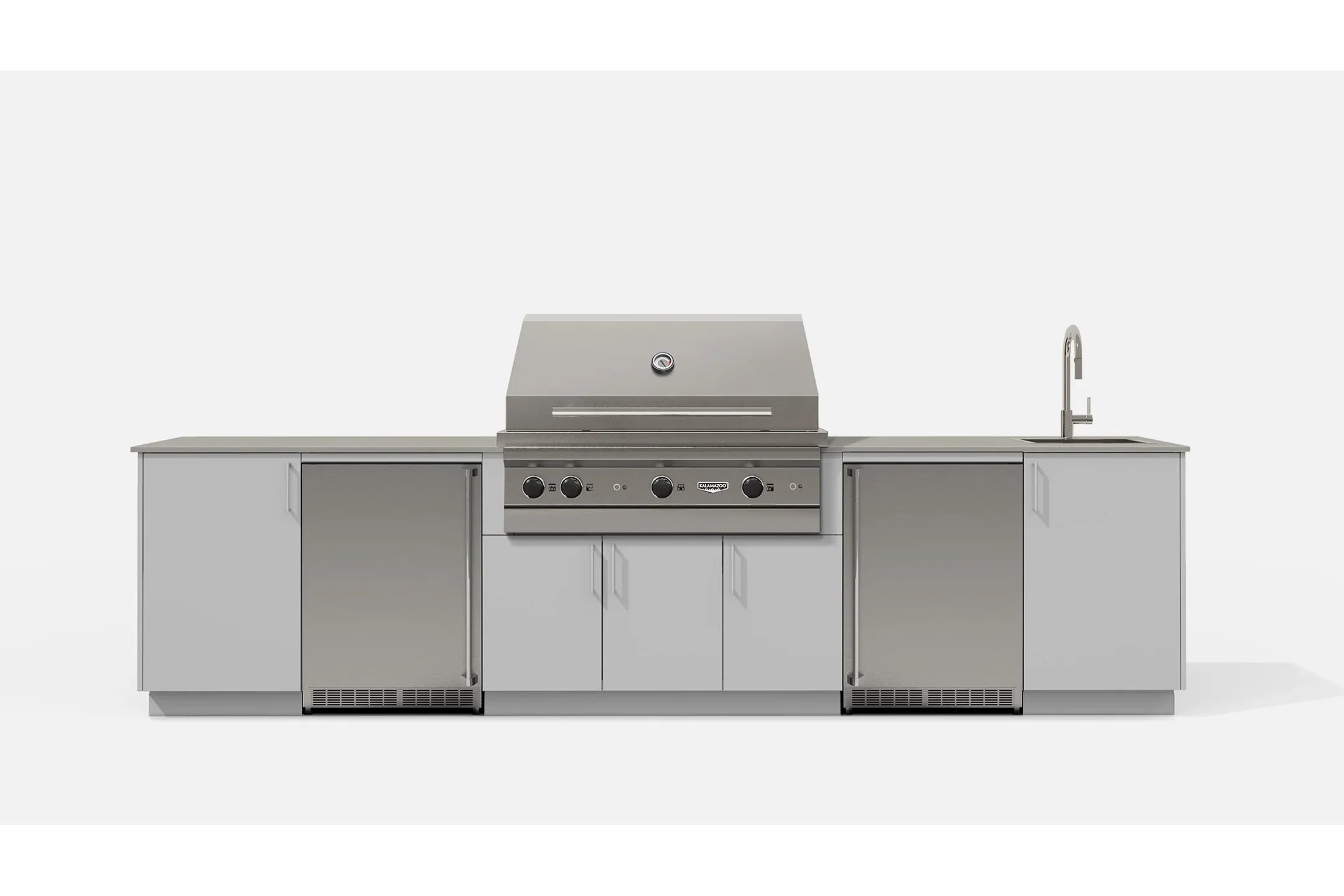 Urban bonfire FRESCO42-H | Outdoor Kitchen Equipment | Heavy Duty Drawer Included