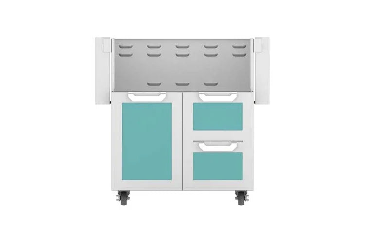 Hestan GCR30 | Double Drawer and Door Cart for 30” Built-In Grill