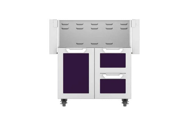 Hestan GCR30 | Double Drawer and Door Cart for 30” Built-In Grill