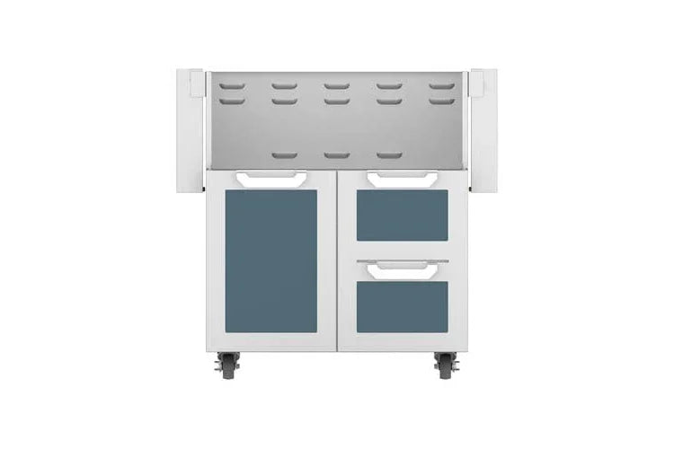 Hestan GCR30 | Double Drawer and Door Cart for 30” Built-In Grill