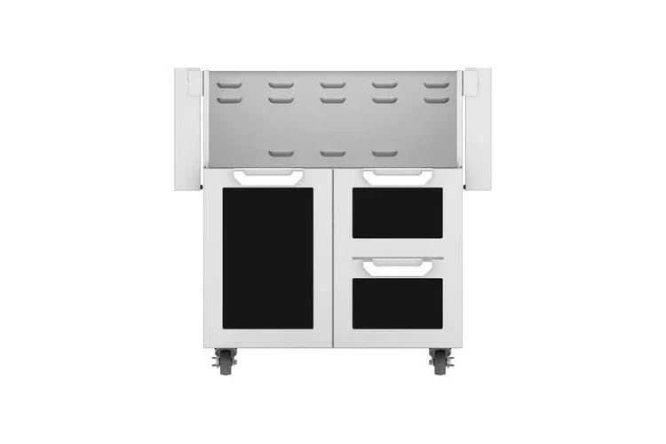 Hestan GCR30 | Double Drawer and Door Cart for 30” Built-In Grill
