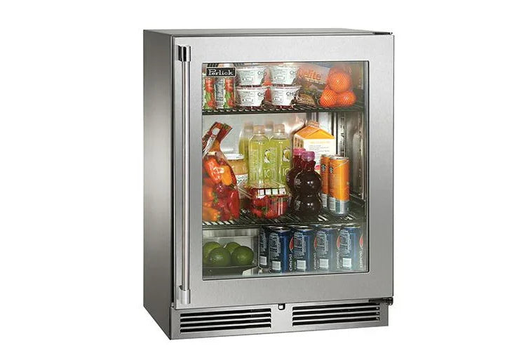 Perlick HC24RO-4-5DL | Shallow Depth Outdoor Refrigerator