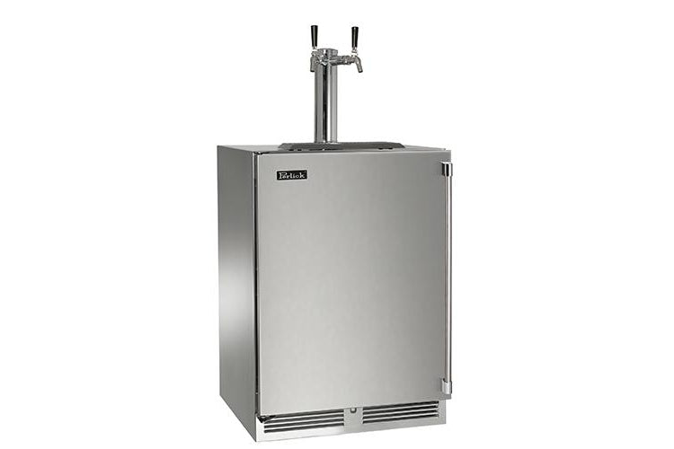 Perlick 24" Outdoor Signatures Series Beer Dispenser Double Tap