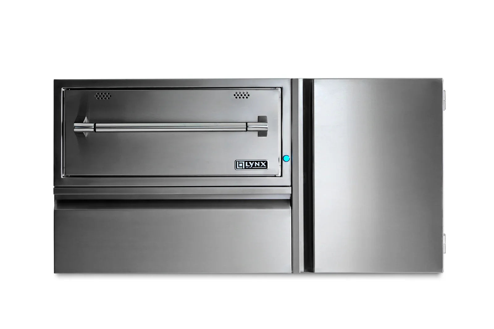 Lynx L42CC-1 | Outdoor Kitchen Convenience Center | Warming Drawer Utility Drawer LP Tray