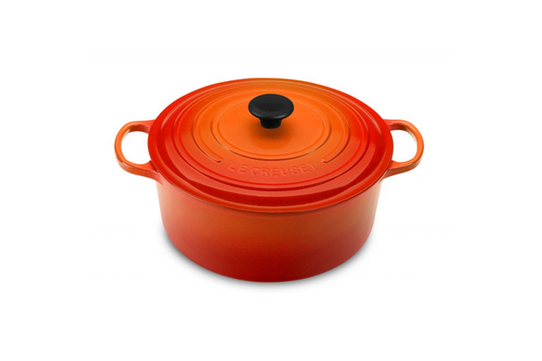 LE CREUSET  LS2501-282 6.7 L Round French Oven Flame