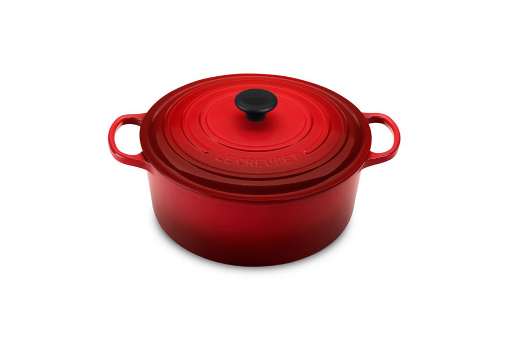 LE CREUSET LS2501-2867 6.7 L Round French Oven Cerise