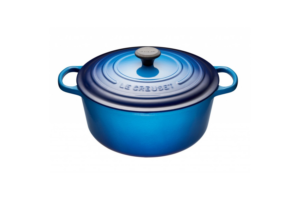 LE CREUSET  LS2501-2892 6.7 L Round French Oven Blueberry