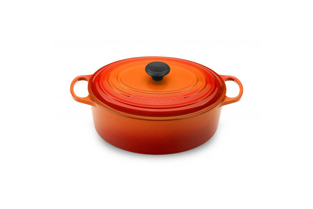 LE CREUSET  LS2502-312 6.3 L Oval French Oven Flame