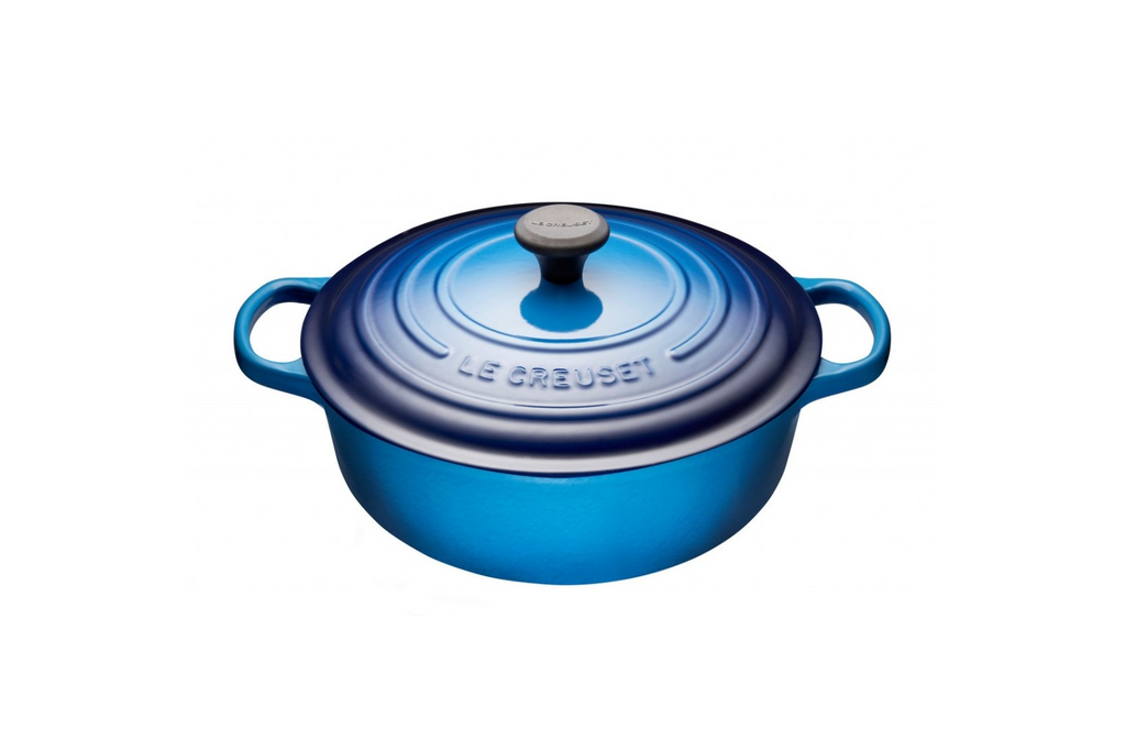 LE CREUSET  LS2552-3092 6.2 L Shallow Round French Oven Blueberry