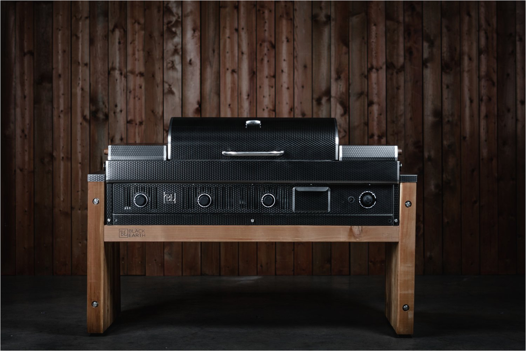 Black Earth M83-2050 Hybrid Grill-Built-In