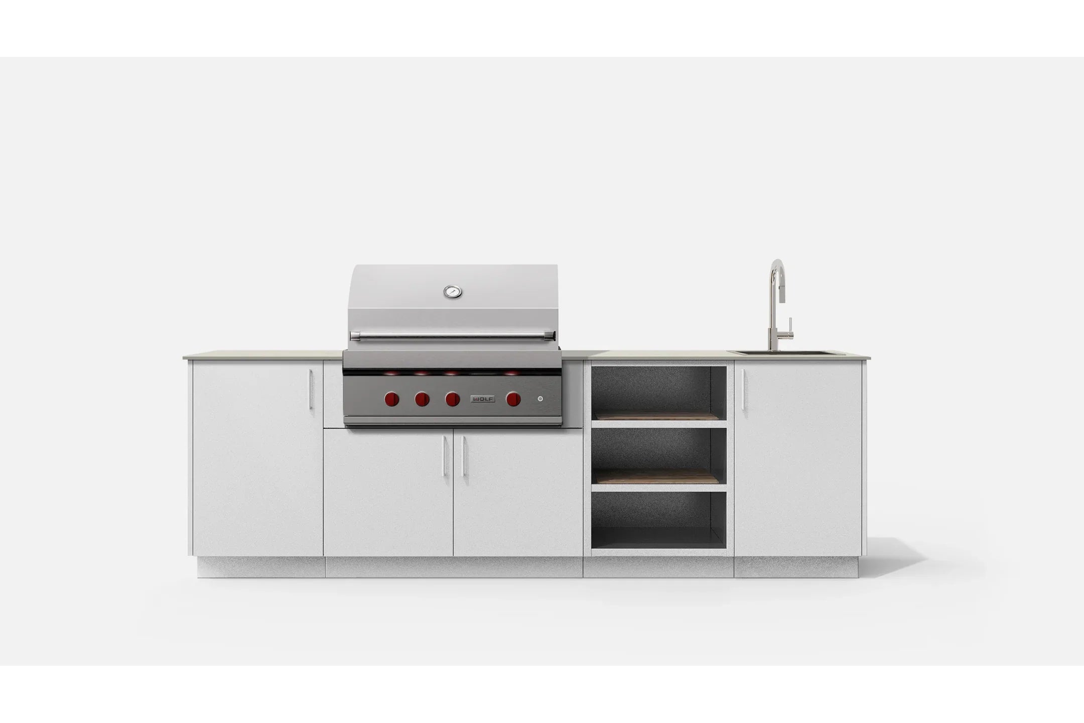Urban Bonfire MIST36-H | Outdoor Kitchen Collection | Heavy Duty Drawer & Refuse Module