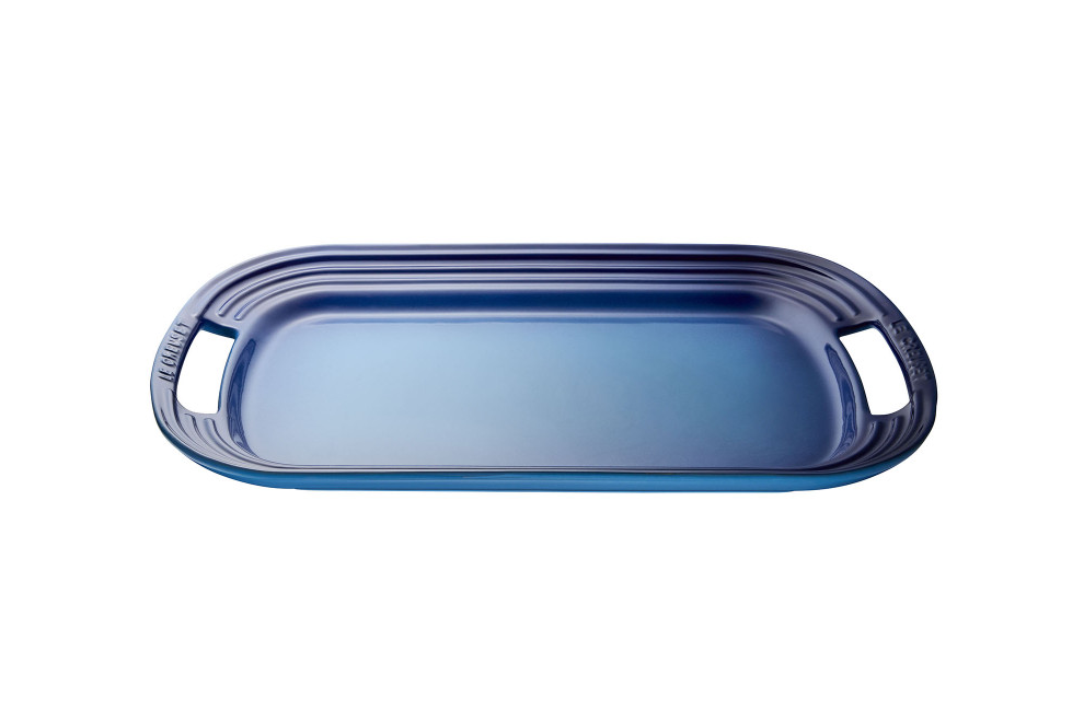 LE CREUSET  PG0309-4192 42 cm x 29 cm Serving Platter Blueberry