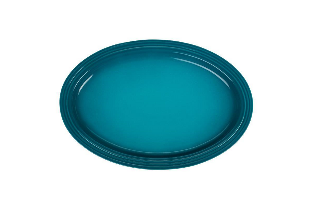 LE CREUSET  PG2017-4617 46 cm Oval Serving Platter Carribean
