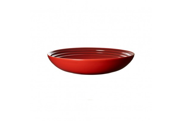 LE CREUSET  PG9304-2267 22 cm Coupe Pasta Bowls (Set of 4) Cerise