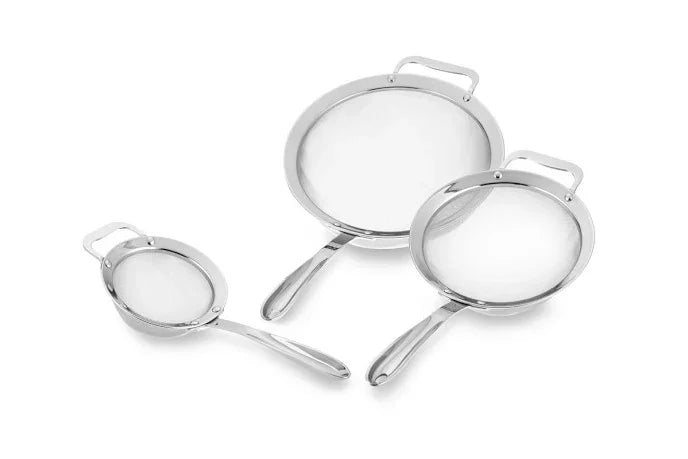 All-clad T173 | 3-Piece Stainless Steel Strainer Set | Kitchen Tools