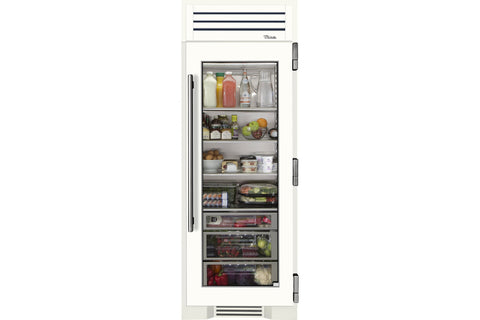 True-Residential TR-30REF-R-SG-A 30inch column - all refrigerator - glass door - Hinged Right
