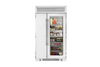 True-Residential TR-48SBS-SG-B 48inch side by side refrigerator/freezer - Stainless Steel - Stainless Glass Doo