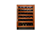 True-Residential TWC-24-R-OG-C Panel Ready/Glass - 5 Pullout Wine, 1 Floor Cradle - Hinge Right (R)