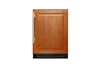 True-Residential TWC-24DZ-R-OP-C Solid Panel Ready - 5 Pullout Wine, 1 Floor Cradle - Hinge Right (R)