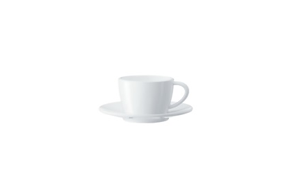 Jura  66502 White Cappuccino Cups/Saucers. Gift Box - Set of 6