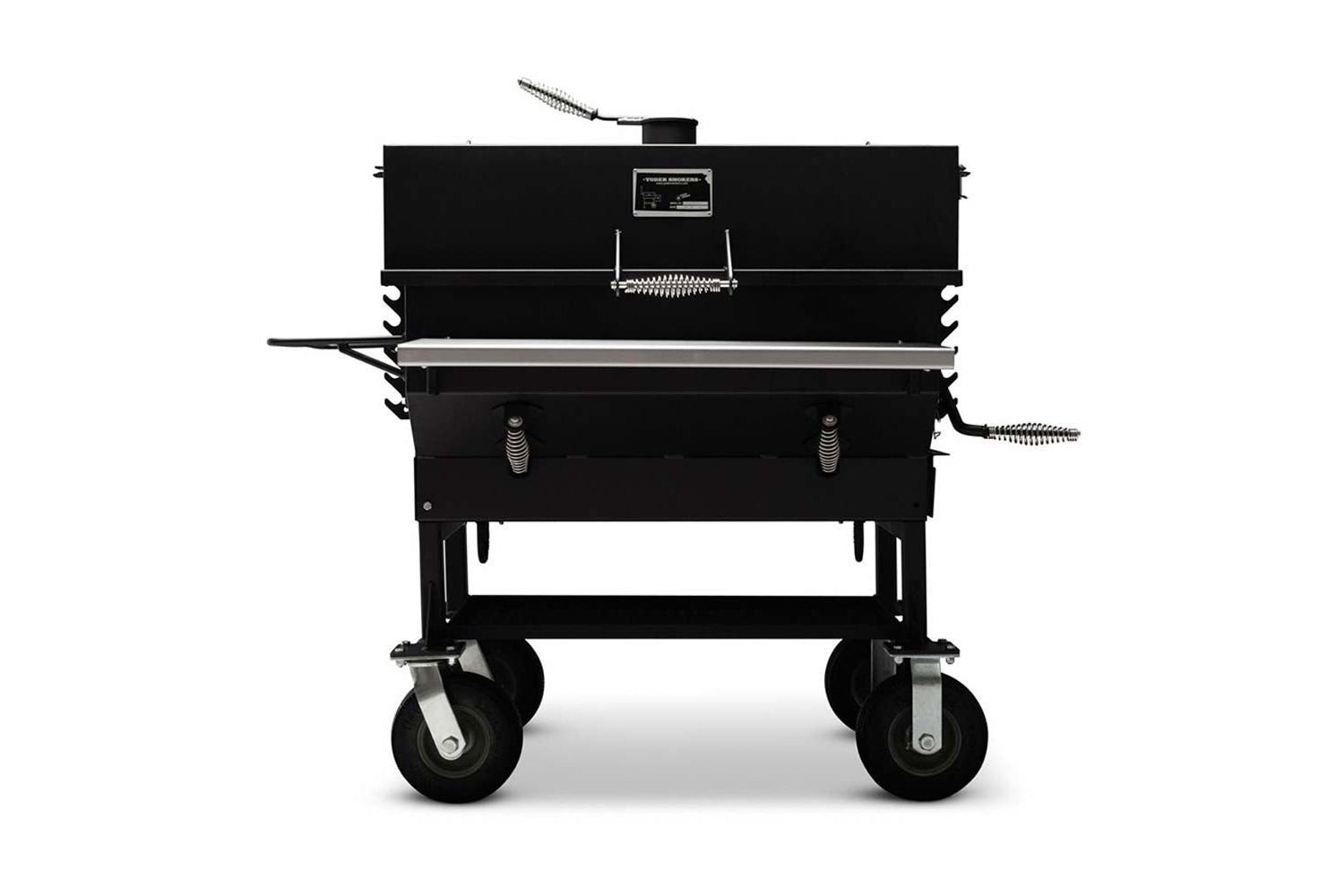 Yoder A45562 24 x 36" Standard Cart Charcoal Grill + 5-Position Adjustable Charcoal Basket +