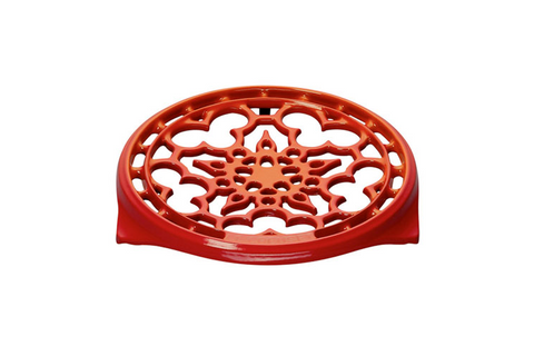 LE CREUSET  N0200-2 23 cm Deluxe Round Trivet Flame
